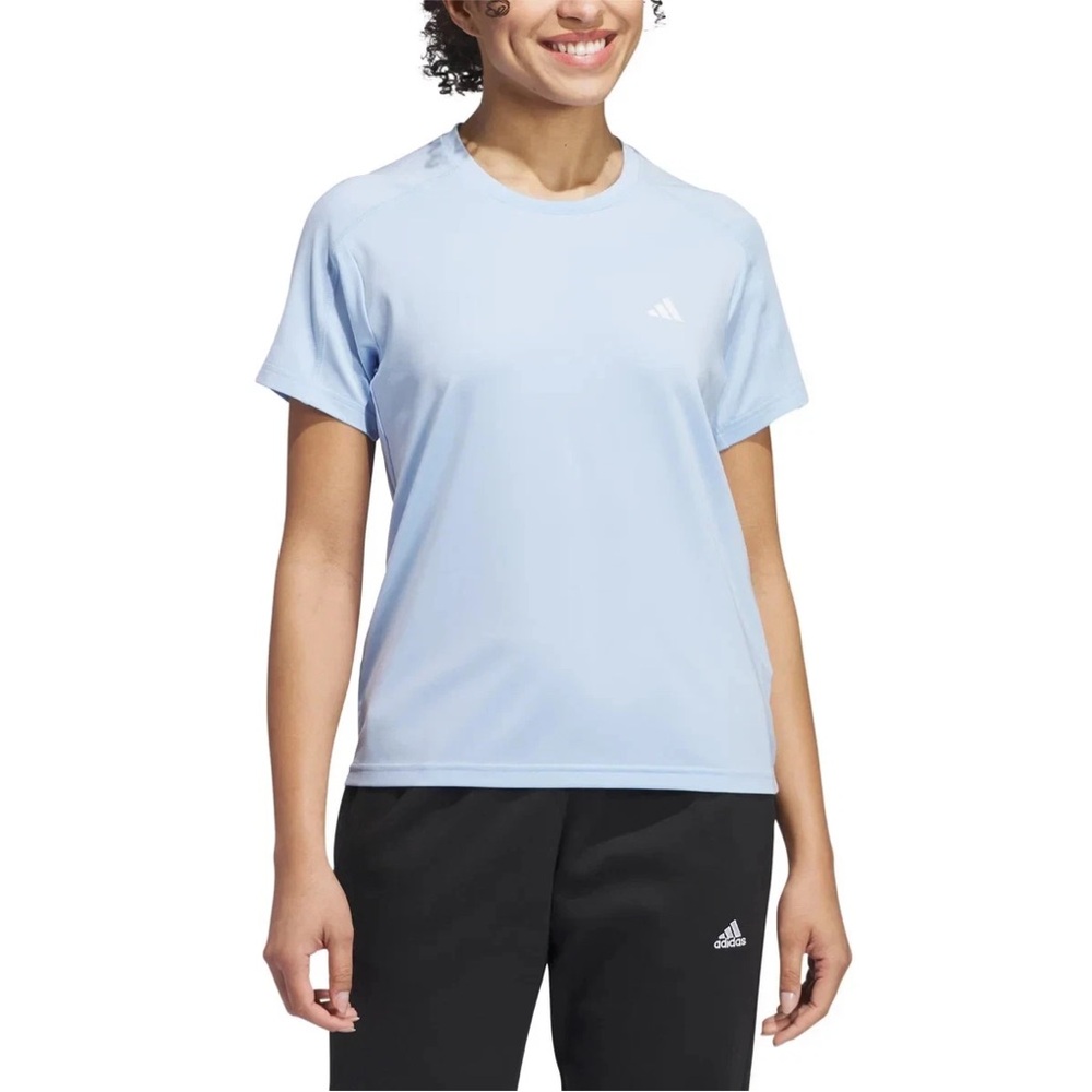 Adidas Women's Sky Blue Short Sleeve Tee